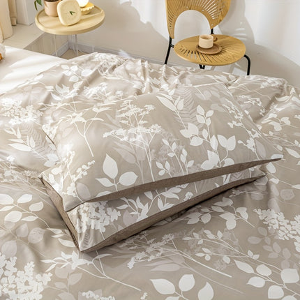 Classic Retro Floral Duvet Cover Set - 3pcs
