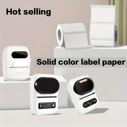 White Square Label Stickers Roll (300)