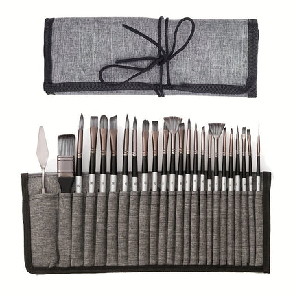 24pc Artist Paint Brush Set