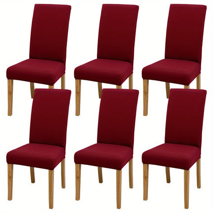 Stretchy Milk Fabric Chair Covers - Stylish & Durable