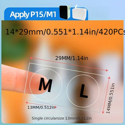 Transparent Heat-Sensitive Labels