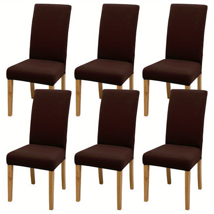Stretchy Milk Fabric Chair Covers - Stylish & Durable