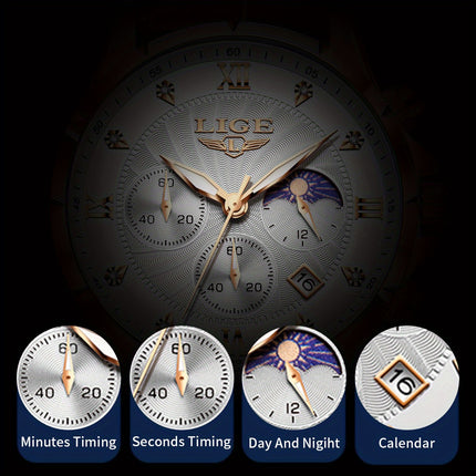 Elegant men's Luxury Quartz Watch