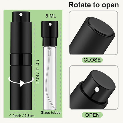 8ML Rotating Perfume Bottle