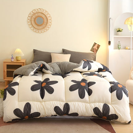 All-Season Print Comforter Insert - Soft & Breathable