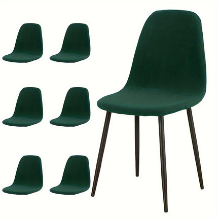 Waterproof Milk Fiber Chair Covers - Set of 4/6