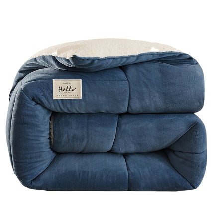 All-Season Quilted Comforter Insert - Soft & Breathable Down Alternative