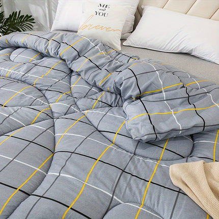 All-Season Geometric Comforter - Soft & Hypoallergenic