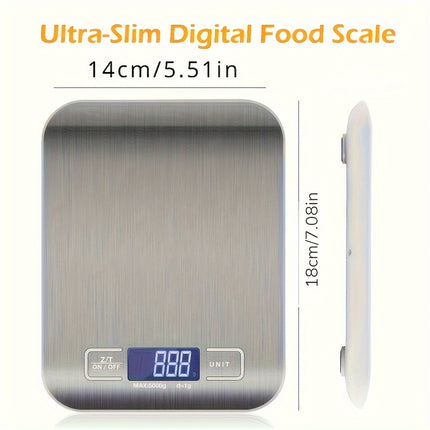 Precision Digital Kitchen Scale - Essential for Perfect Cooking
