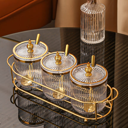 Seasoning Pot Set with Tray