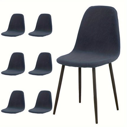 Waterproof Milk Fiber Chair Covers - Set of 4/6