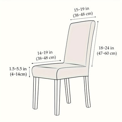 Waterproof Chair Slipcovers - Stylish Dining Room Protection