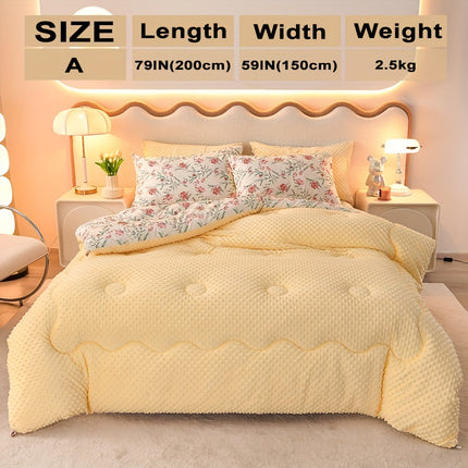 Autumn Winter Quilt - Skin-Friendly Bamboo Fiber Comfort