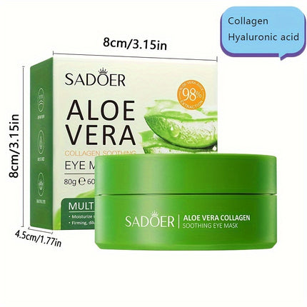 Aloe Vera Collagen Eye Masks