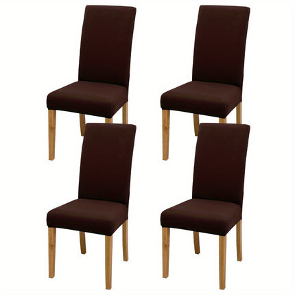 Stretchy Milk Fabric Chair Covers - Stylish & Durable