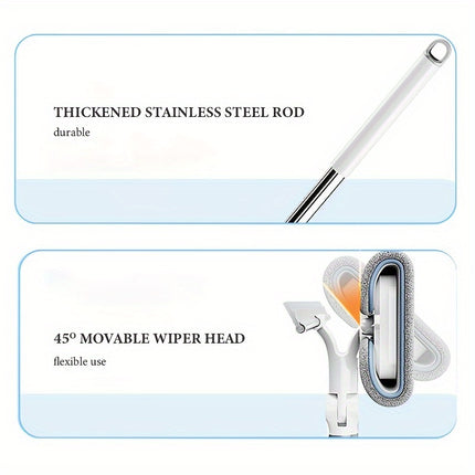 Versatile Multi-Surface Cleaning Scraper Brush - Durable Tool