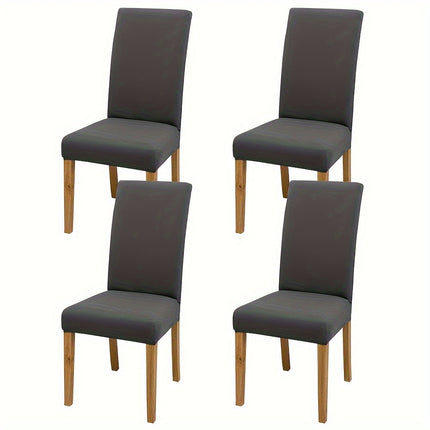 Stretchy Milk Fabric Chair Covers - Stylish & Durable