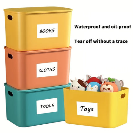 Waterproof Black Print Label Rolls (150)