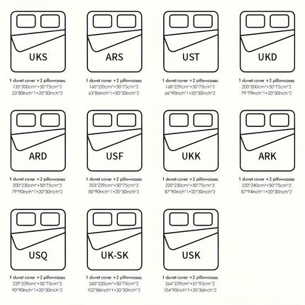 Bohemian Tufted Duvet Cover Set - Stylish & Cozy