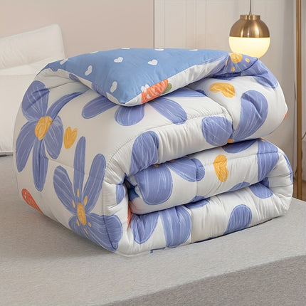All-Season Floral Comforter - Soft & Hypoallergenic