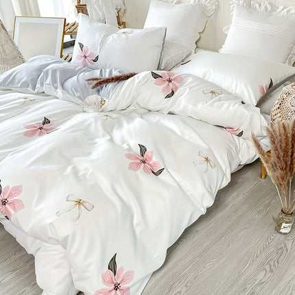 3-Piece Floral Duvet Cover Set - Soft & Stylish