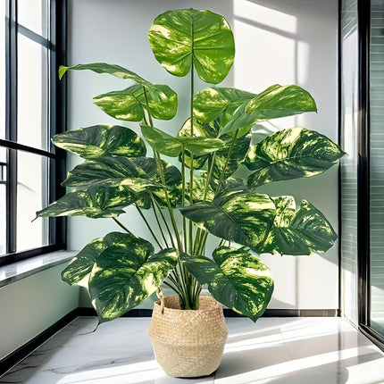 71.5cm Large Artificial Monstera Plant Decor - Monti Bargains