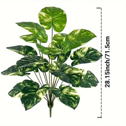 71.5cm Large Artificial Monstera Plant Decor - Monti Bargains