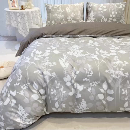 Classic Retro Floral Duvet Cover Set - 3pcs