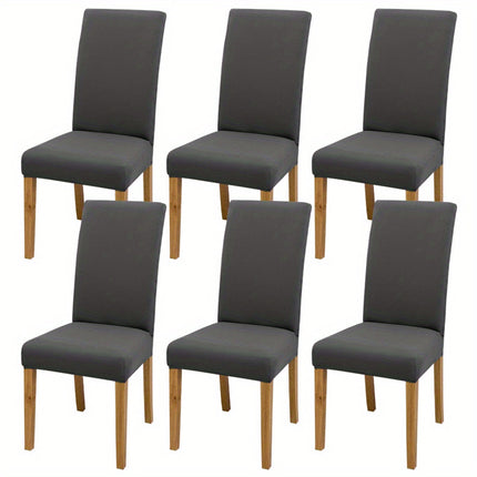 Stretchy Milk Fabric Chair Covers - Stylish & Durable