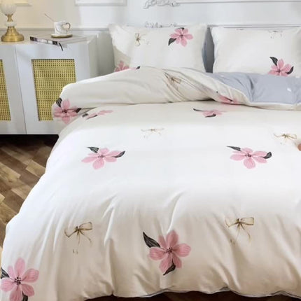 3-Piece Floral Duvet Cover Set - Soft & Stylish