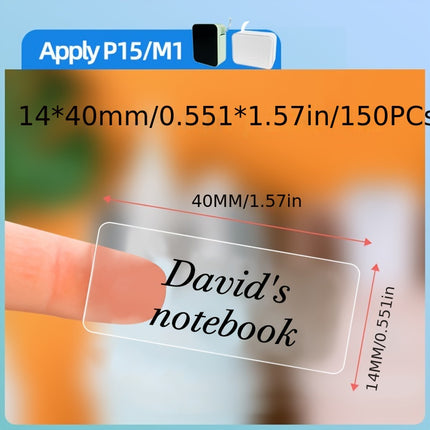 Transparent Heat-Sensitive Labels
