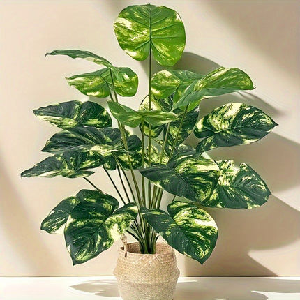 71.5cm Large Artificial Monstera Plant Decor - Monti Bargains