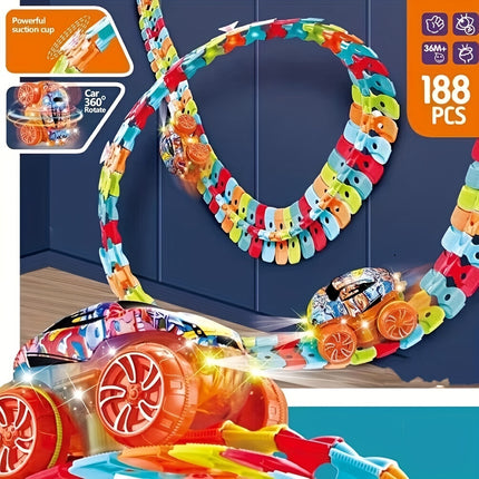 Luminous Race Track Car Toy Set – Fun Gift for Kids