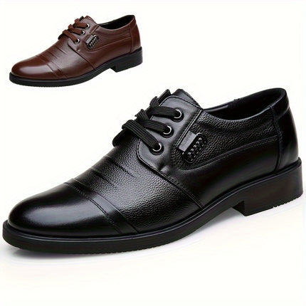 Men's Classic Leather Derby Shoes