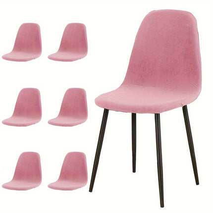 Waterproof Milk Fiber Chair Covers - Set of 4/6