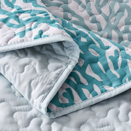 Coastal Coral Starfish Reversible Bedding Set