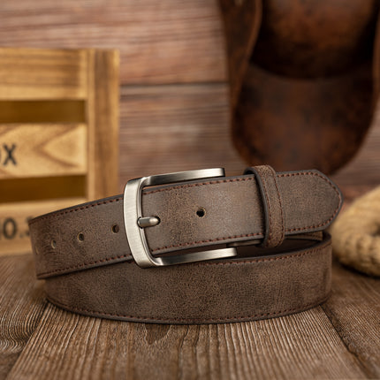 Vintage Casual Faux Leather Belt