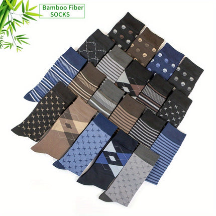 Men’s Bamboo Fiber Dress Socks