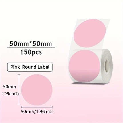 White Square Label Stickers Roll (300)