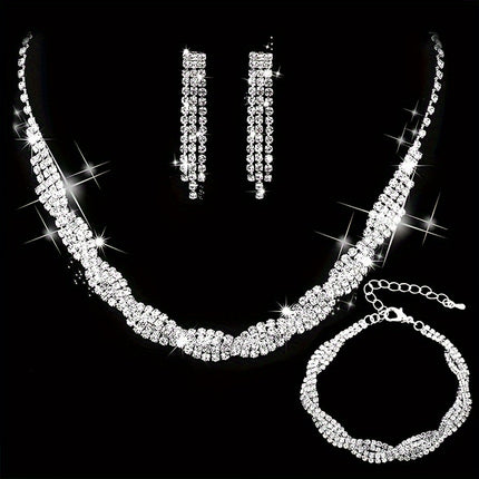 Glamorous 4pcs Evening Set