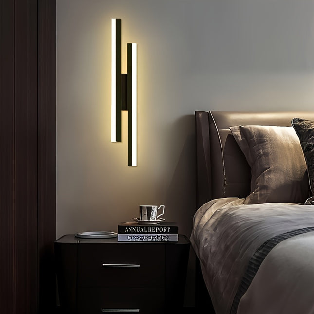 Modern Wall Light with Adjustable Brightness & 3 Color Temps