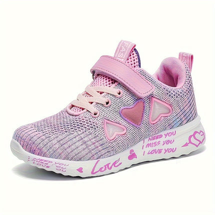 Cute Heart Low-Top Sneakers
