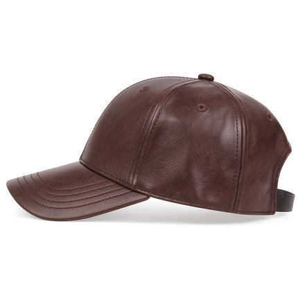 Waterproof PU Leather Cap