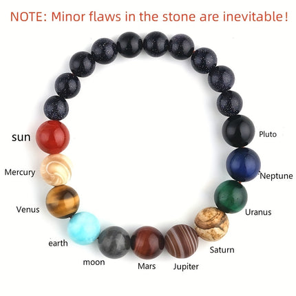 Men's Solar System Beads Bracelet