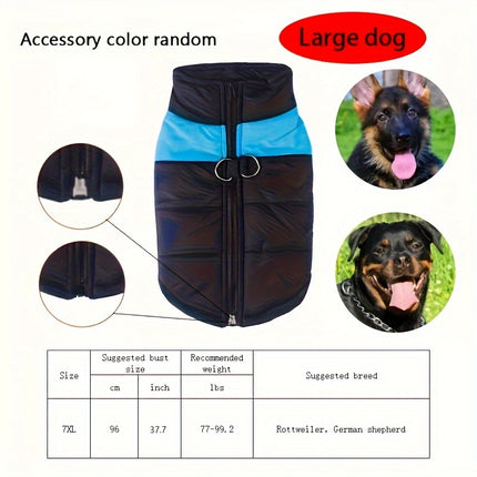Waterproof Winter Pet Coat for All Breeds - Monti Bargains