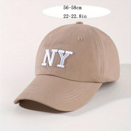 NY Embroidered Baseball Cap