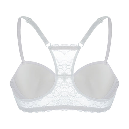 Lace Buckle Push-Up Bra