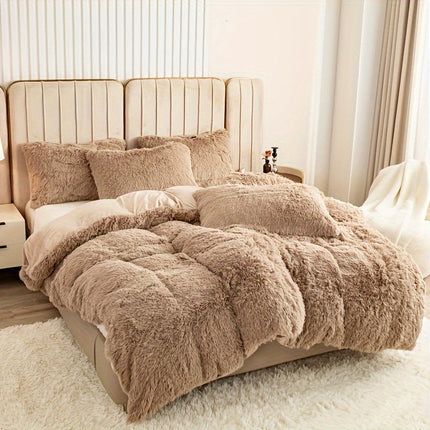 Luxurious Plush Duvet Cover Set - Soft & Cozy
