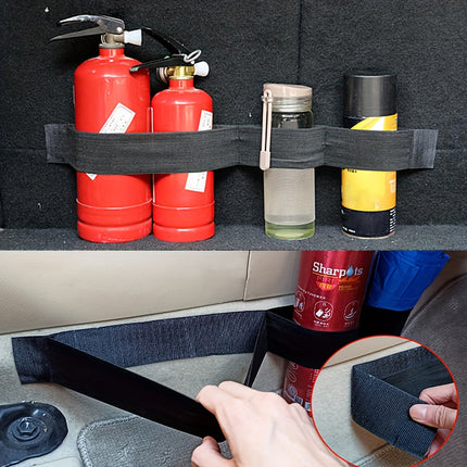 Car Trunk Storage Belt Strap - Fire Extinguisher Organizer