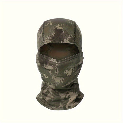 UV Protection Jungle Camo Balaclava for Outdoor Sports